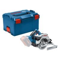 Пила дискова акумуляторна Bosch Professional GKS 18 V-57G 18В 165мм 2500-5000об/хв 3.4кг без АКБ та ЗП