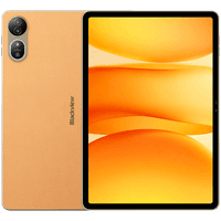 Blackview MEGA 12 SET 5G 12.2" FHD 2400x1600 120Hz 12GB+256GB MT Dimensity 7200 Octa-core 2.8GHz Camera 13MP/50+20MP 10000mAh NFC IP68 FP DualSim WiFi6E BT5.3 стилус чохол захисне скло клавіатура миша навушники зарядний пристрій Android 16 Flash Gold
