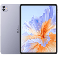 Blackview LINK 8 SET WiFi 12.7-дюймовий 2k+ 2176x1600 90Hz 6GB+256GB MT Helio G100 Octa-core 2.2GHz Камера Фронтальна 13MP Задня 16MP 8400mAh Зарядний кабель Захисне скло Чохол Стилус Миша Клавіатура Android 15 Хмарно Фіолетовий