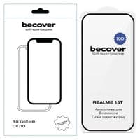 Стекло защитное BeCover 10D Realme 15T Black (714765)