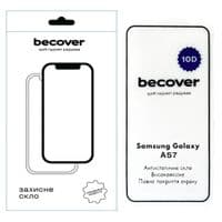Стекло защитное BeCover 10D Samsung Galaxy A57 SM-A576 Black (714919)