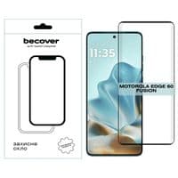 Скло захисне BeCover EDGE Motorola Edge 60 Fusion Black (714770)