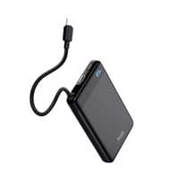 Акумулятор портативний літій-іонний power bank Trust Fiera, 10000мА·год, 2хUSB-C, 20W, PD/QC 3.0, чорний
