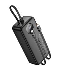 Зовнішній акумулятор HOCO J132B Sabio 22.5W+PD20W fully compatible power bank with 3 cables(30000mAh) Black