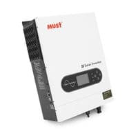 Виысокочастотный солнечный инвертор Must PV18-6248ECO, 6.2кВт. 48В, чистая синусоида, MPPT (100А, 90~450 VDC)