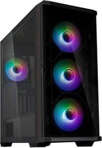 Корпус Zalman Z10DUO Z10 Duo без БЖ, 2xUSB3.0, 1xUSB Type-C, 3x140мм ARGB, 1x120мм ARGB, VGA 395мм, LCS ready, TG Side Panel,