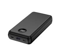 Акумулятор портативний літій-іонний Power Bank 2E 30000мА·год, 65Вт, PD, QC, чорний