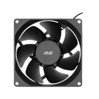 Корпусный вентилятор 2E F90B-S 90мм, 1700 rpm, 4pin MOLEX, 25dBa, черный