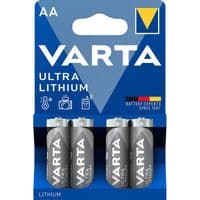Батарейка Varta Ultra Lithium (6106) AA BL 4шт