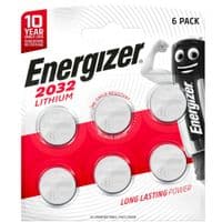 Батарейка Energizer 2032 Lithium, CR2032 BL 6шт