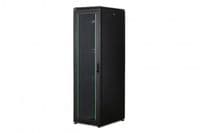 Шафа DIGITUS 19", 42U, Network Unique, перфоровані двері, 600x800 мм, 1200кг максимально, чорна
