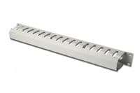 Кабельний організатор DIGITUS 19" 1U, перфорований, сірий, RAL 7035