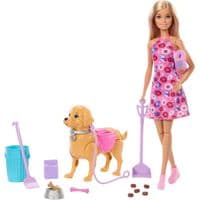 Кукла Barbie Прогулка с песиком (JJB46)