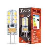 Лампа светодиодная Tecro TL-G4-2.5W-12V 2700K
