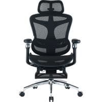 Офісне крісло Sihoo Крісло офісне з підставкою для ніг Sihoo DORO C300 Pro Mesh Black with (DORO-C300-PRO-M101-JT)