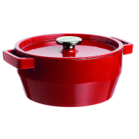 Кастрюля PYREX Slow Cook red чугун круглый 6.8л (SC5AC28/8041)