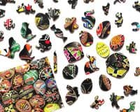 Пазл деревянный RussianPuzzles Искусство росписи писанок Веры Манько