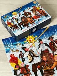 Пазл RussianPuzzles Украинское рождество
