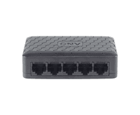 5-ти портовый Gigabit Ethernet коммутатор ONV-H3005ES в черном корпусе, 5*1000Мб портов, 12В 1Ач, 87.7&time;55&times;23.9 мм