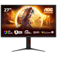 Монiтор TFT AOC 27" Q27G4ZD QHD QD-OLED 280Hz 1000nit HDMI DP Pivot USB G-Sync