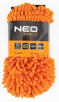 Губка для миття автомобіля Neo Tools з мікрофібри 26х12х6см 0.11кг
