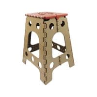 Стул складной Planet 45 см коричнево-бежевый (10716)