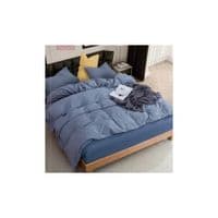 Постельное белье Viluta 04 Wash Вареный хлопок геометрия (50 х 70 - 2 шт) двуспальный (04_Wash_Printed_dv)