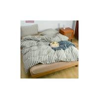 Постельное белье Viluta 08 Wash Вареный хлопок геометрия (50 х 70 - 2 шт) двуспальный (08_Wash_Printed_dv)