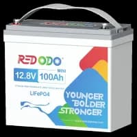 Литиевая аккумуляторная батарея Redodo 12.8V 100Ah Mini 1280Вт•г LiFePO4