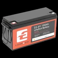 Литиевая аккумуляторная батарея LITHTECH TE24100B 25.6В 100А•г Bluetooth