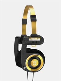 Наушники On-Ear Koss Porta Pro Classic, 3.5 mini-jack, 1.2м, Черный Золото