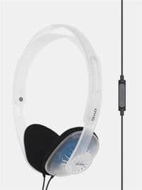 Наушники On-Ear Koss KPH30iCL, 3.5 mini-jack, Mic, 1.2м, Прозрачный