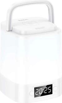 Світильник HOCO HX15 1.5W. 1200 mAh. Smart clock night light White