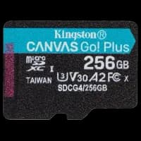 Модуль флеш-памяти KINGSTON 256GB microSDXC Canvas Go Plus Gen4 200R