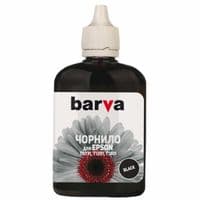 Чорнило Barva Epson T0731/T0921/T1291/T1301, Black, 100 мл, пігментне, флакон OneKey (E130-527e)