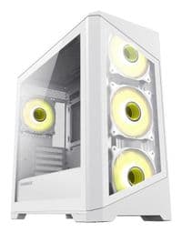Корпус для компьютера MATX W/O PSU DESTROYER TGB WH GAMEMAX