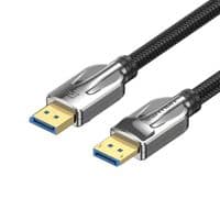 Кабель Vention DisplayPort - DisplayPort (M/M), 3 м, v2.1, Чорний (HGABI)