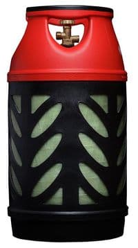 Балон газовый композитный Gutgas Ragasco CRS-24.5, 24.5л, пропан/бутан 10кг/12кг, 30бар, вентиль Shell (украинский стандарт), 5.3кг