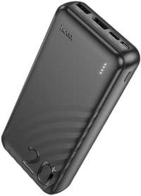 Зовнішній акумулятор HOCO J123A Element power bank(20000mAh) Black