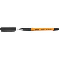 Ручка шариковая Stanger Fine point 0,7 мм, с гриппом, зеленая, 10 шт (M 0.7-18000300056)