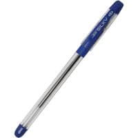 Ручка масляная Baoke Silky 0.5 мм, с гриппом синяя, 12 шт (B36-blue)