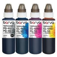 Чорнило Barva Canon PG-46BK pigm + CL-56C/M/Y 4x100 мл, special (CPG46-100-MP)
