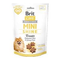 Лакомство для собак Brit Care Mini Treats Shine для малых пород для блестящей шерсти лосось 50 г (8595602578566)