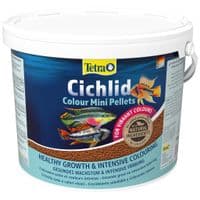 Корм для риб Tetra Cichlid Colour Mini для невеликих цихлід для яскравості забарвлення гранули 10 л (4004218811799)