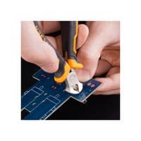 Кусачки Tolsen торцевые 115 мм Эрго рукоятки (10356)