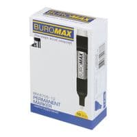 Маркер Buromax водостійкий 1-4 мм, білий (BM.8705-12)