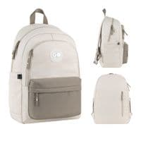 Рюкзак школьный GoPack Education Teens 141L бежевый, коричневый (GO26-141L-1)