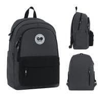 Рюкзак школьный GoPack Education Teens 141L черный, серый (GO26-141L-4)