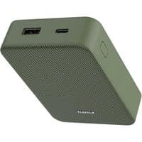 Зовнішня АКБ Hama 10000mAh 15W (00201713) зелений