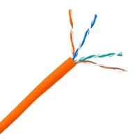 Кабель U/UTP кат. 5E, 24AWG, обол. LS0H(B2ca), 305 м, помаранчевий